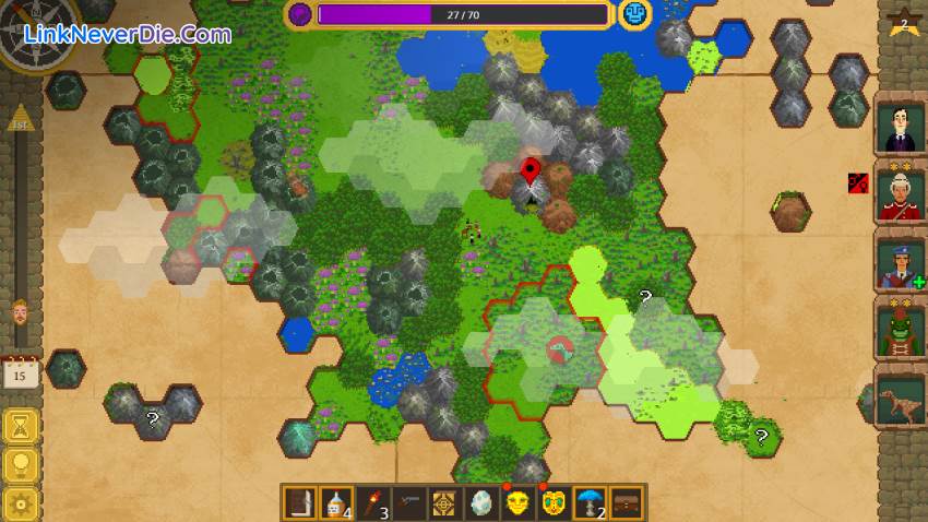 Hình ảnh trong game The Curious Expedition (screenshot) Hình ảnh trong game The Curious Expedition (screenshot)