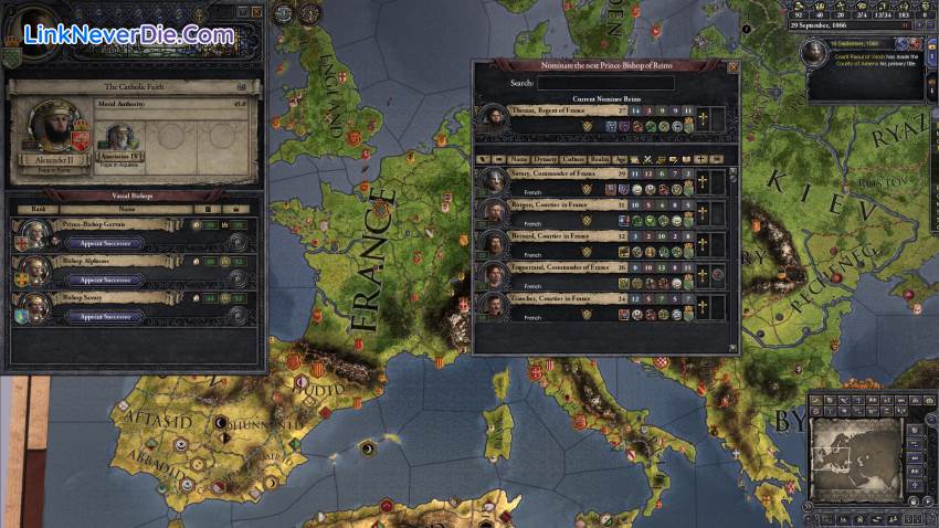 Hình ảnh trong game Crusader Kings 2 (screenshot) Hình ảnh trong game Crusader Kings 2 (screenshot)