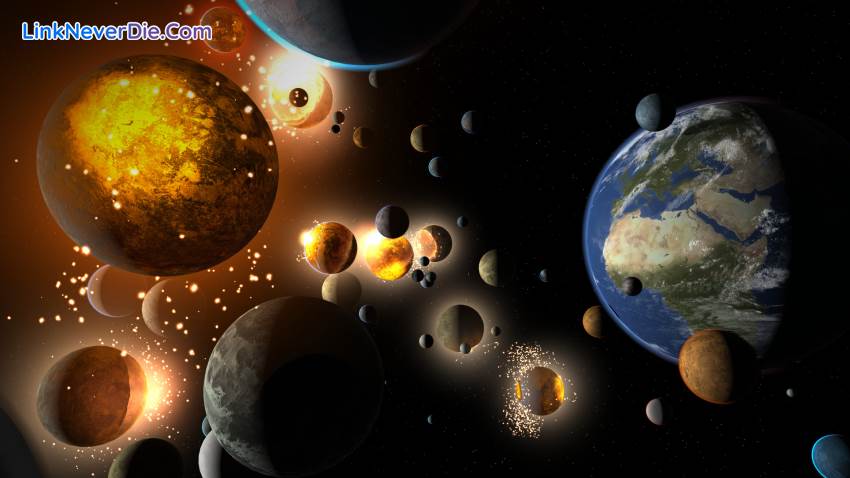 Hình ảnh trong game Universe Sandbox (screenshot) Hình ảnh trong game Universe Sandbox (screenshot)