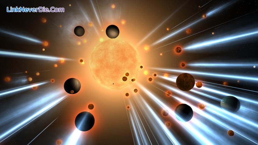 Hình ảnh trong game Universe Sandbox (screenshot) Hình ảnh trong game Universe Sandbox (screenshot)