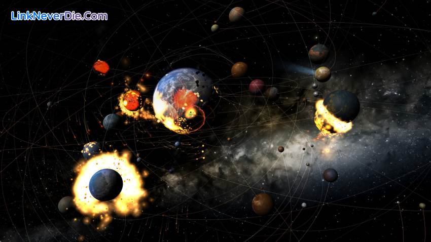 Hình ảnh trong game Universe Sandbox (screenshot) Hình ảnh trong game Universe Sandbox (screenshot)