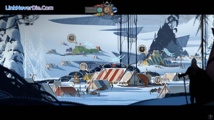 Hình ảnh trong game The Banner Saga (screenshot) Hình ảnh trong game The Banner Saga (screenshot)