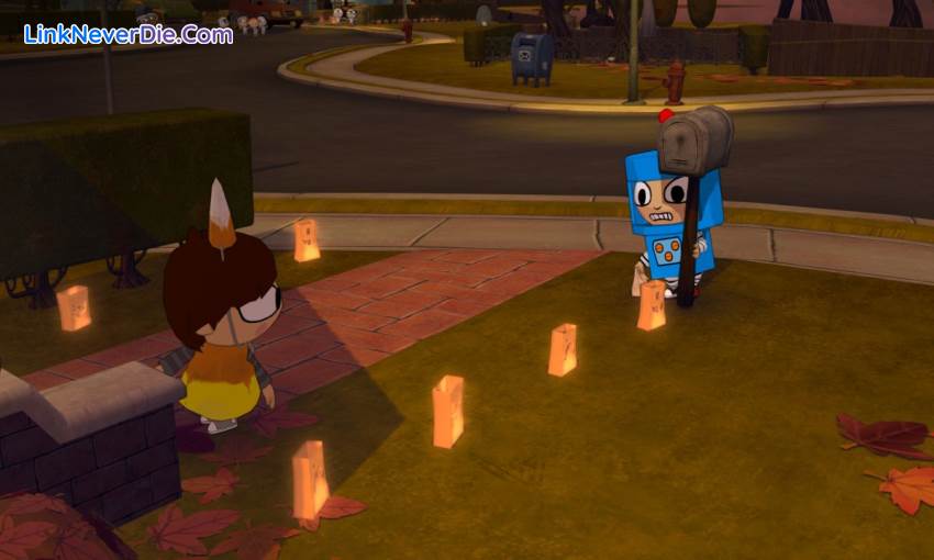 Hình ảnh trong game Costume Quest (screenshot) Hình ảnh trong game Costume Quest (screenshot)