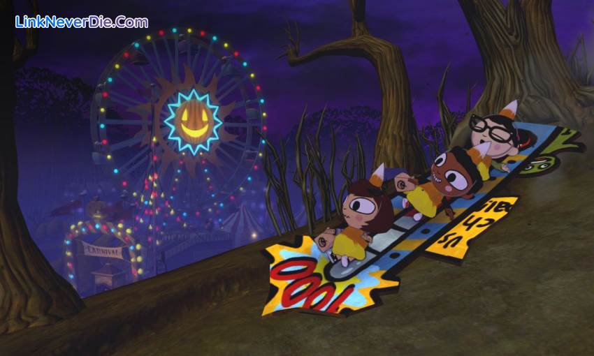 Hình ảnh trong game Costume Quest (screenshot) Hình ảnh trong game Costume Quest (screenshot)