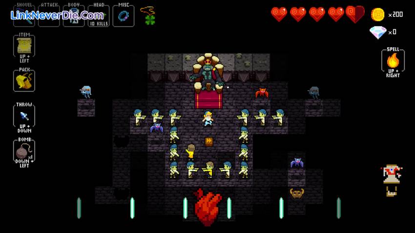 Hình ảnh trong game Crypt of the NecroDancer (screenshot) Hình ảnh trong game Crypt of the NecroDancer (screenshot)