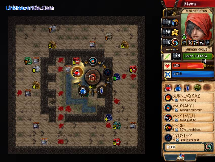 Hình ảnh trong game Desktop Dungeons Enhanced Edition (screenshot) Hình ảnh trong game Desktop Dungeons Enhanced Edition (screenshot)