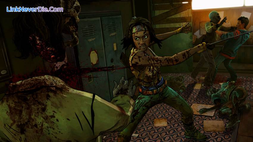 Hình ảnh trong game The Walking Dead: Michonne (screenshot) Hình ảnh trong game The Walking Dead: Michonne (screenshot)