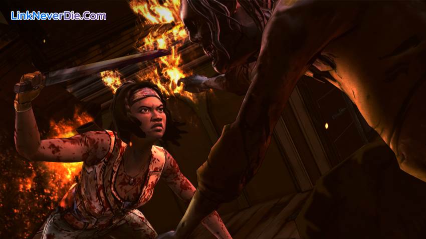 Hình ảnh trong game The Walking Dead: Michonne (screenshot) Hình ảnh trong game The Walking Dead: Michonne (screenshot)