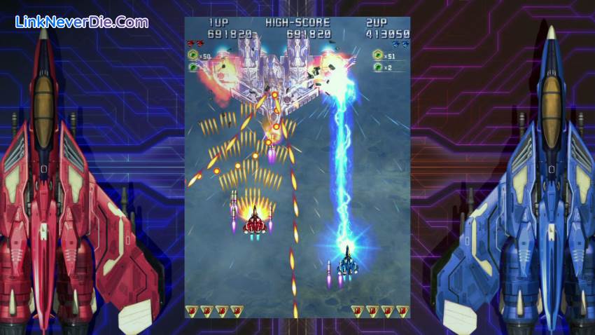 Hình ảnh trong game Raiden 4: OverKill (screenshot) Hình ảnh trong game Raiden 4: OverKill (screenshot)