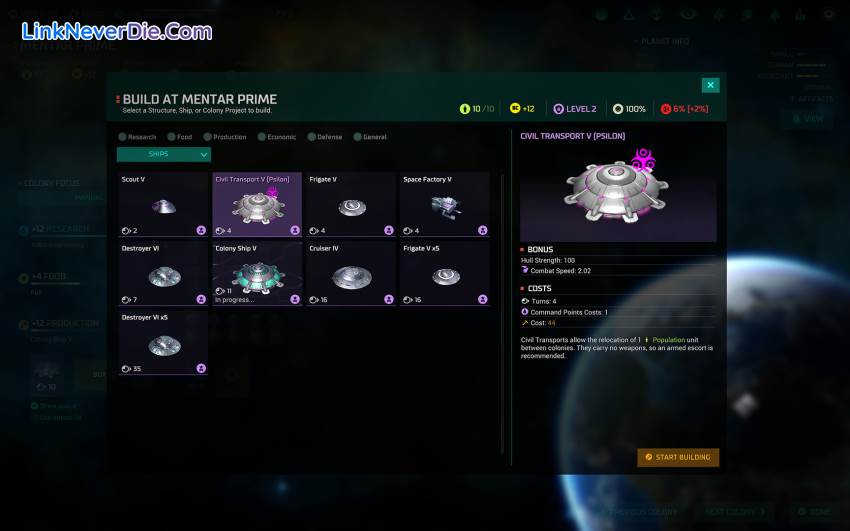 Hình ảnh trong game Master of Orion Collector's Edition (screenshot) Hình ảnh trong game Master of Orion Collector's Edition (screenshot)