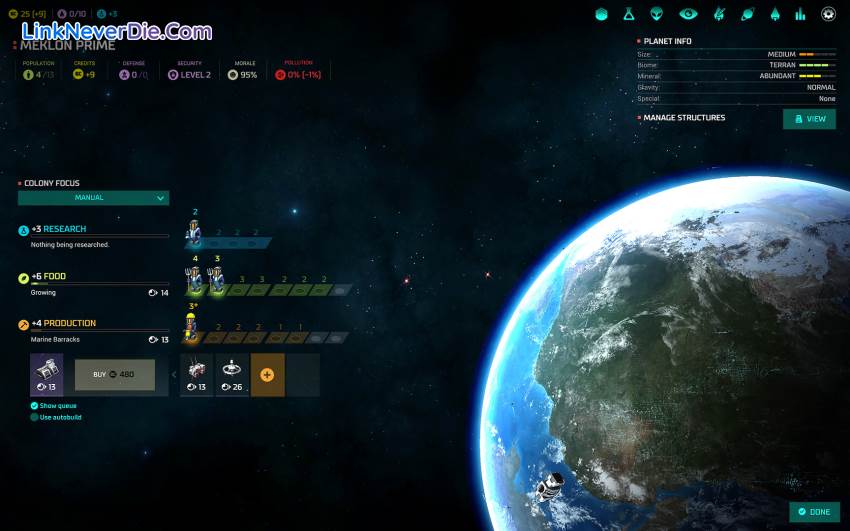 Hình ảnh trong game Master of Orion Collector's Edition (screenshot) Hình ảnh trong game Master of Orion Collector's Edition (screenshot)