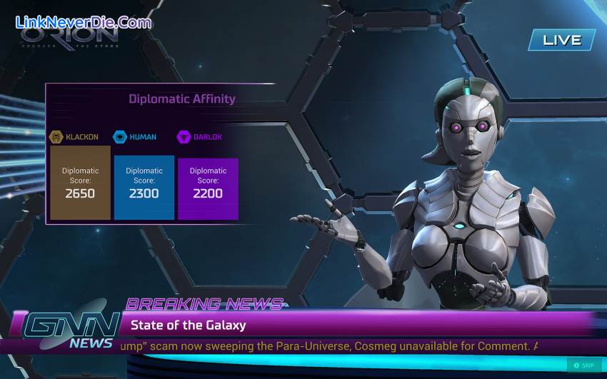 Hình ảnh trong game Master of Orion Collector's Edition (screenshot) Hình ảnh trong game Master of Orion Collector's Edition (screenshot)