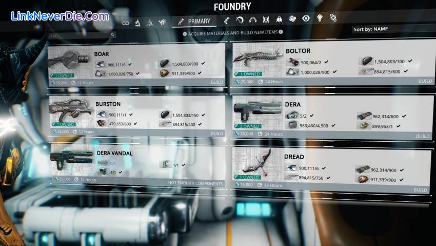 Hình ảnh trong game Warframe (screenshot) Hình ảnh trong game Warframe (screenshot)