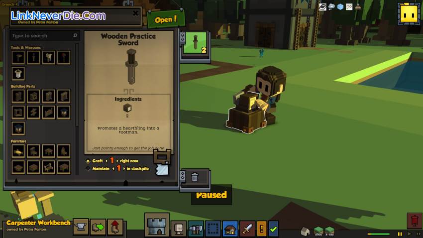 Hình ảnh trong game Stonehearth (screenshot) Hình ảnh trong game Stonehearth (screenshot)
