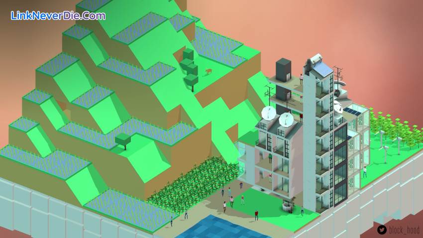 Hình ảnh trong game Block'hood (screenshot) Hình ảnh trong game Block'hood (screenshot)