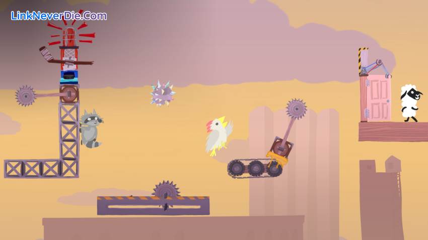 Hình ảnh trong game Ultimate Chicken Horse (screenshot) Hình ảnh trong game Ultimate Chicken Horse (screenshot)