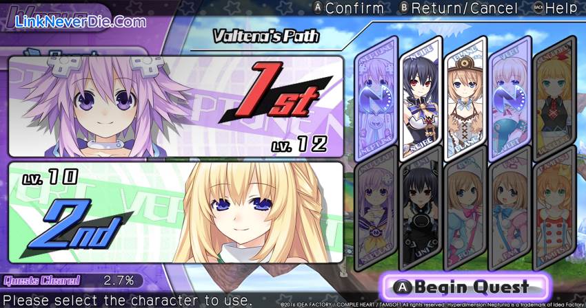 Hình ảnh trong game Hyperdimension Neptunia U: Action Unleashed (screenshot) Hình ảnh trong game Hyperdimension Neptunia U: Action Unleashed (screenshot)