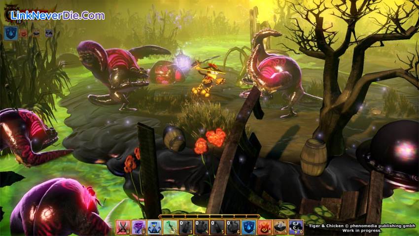 Hình ảnh trong game Moorhuhn: Tiger and Chicken (screenshot) Hình ảnh trong game Moorhuhn: Tiger and Chicken (screenshot)