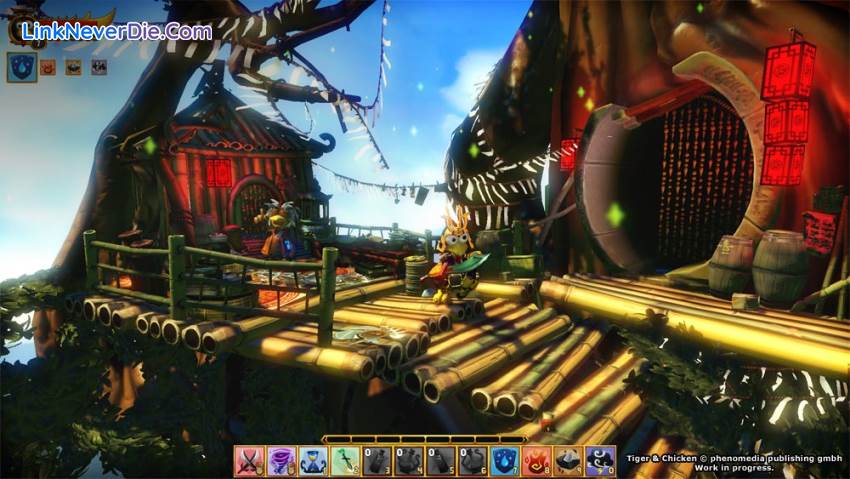 Hình ảnh trong game Moorhuhn: Tiger and Chicken (screenshot) Hình ảnh trong game Moorhuhn: Tiger and Chicken (screenshot)