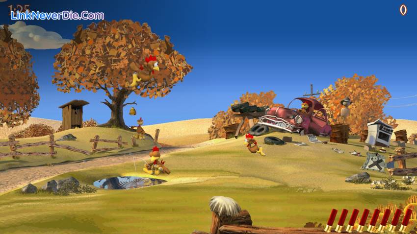 Hình ảnh trong game Moorhuhn Collection (screenshot) Hình ảnh trong game Moorhuhn Collection (screenshot)