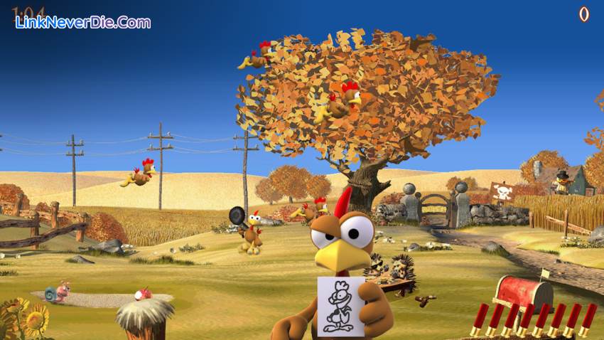 Hình ảnh trong game Moorhuhn Collection (screenshot) Hình ảnh trong game Moorhuhn Collection (screenshot)