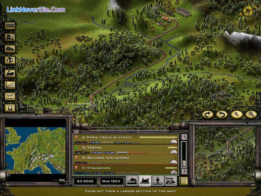 Hình ảnh trong game Railroad Tycoon 2 Platinum (screenshot) Hình ảnh trong game Railroad Tycoon 2 Platinum (screenshot)