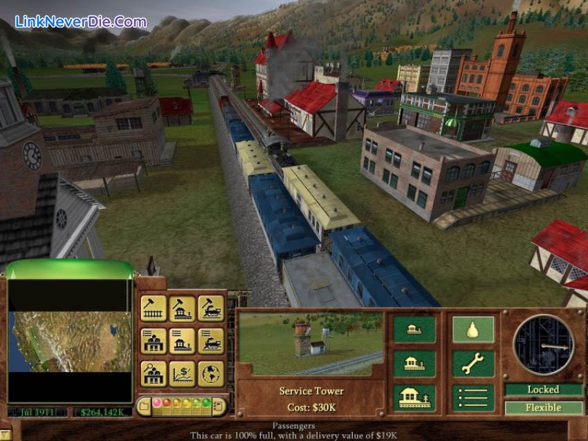 Hình ảnh trong game Railroad Tycoon 3 (screenshot) Hình ảnh trong game Railroad Tycoon 3 (screenshot)