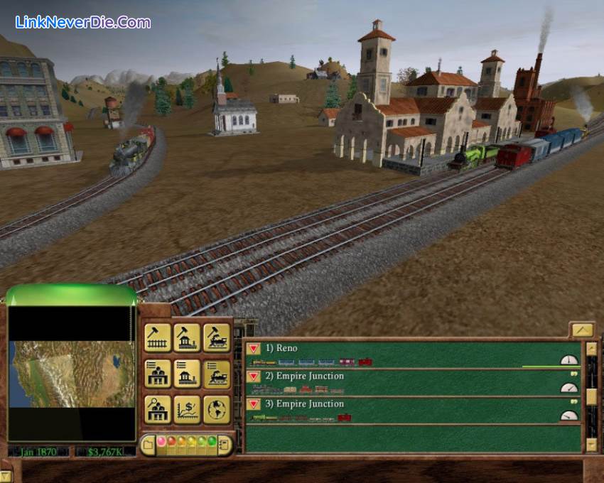 Hình ảnh trong game Railroad Tycoon 3 (screenshot) Hình ảnh trong game Railroad Tycoon 3 (screenshot)