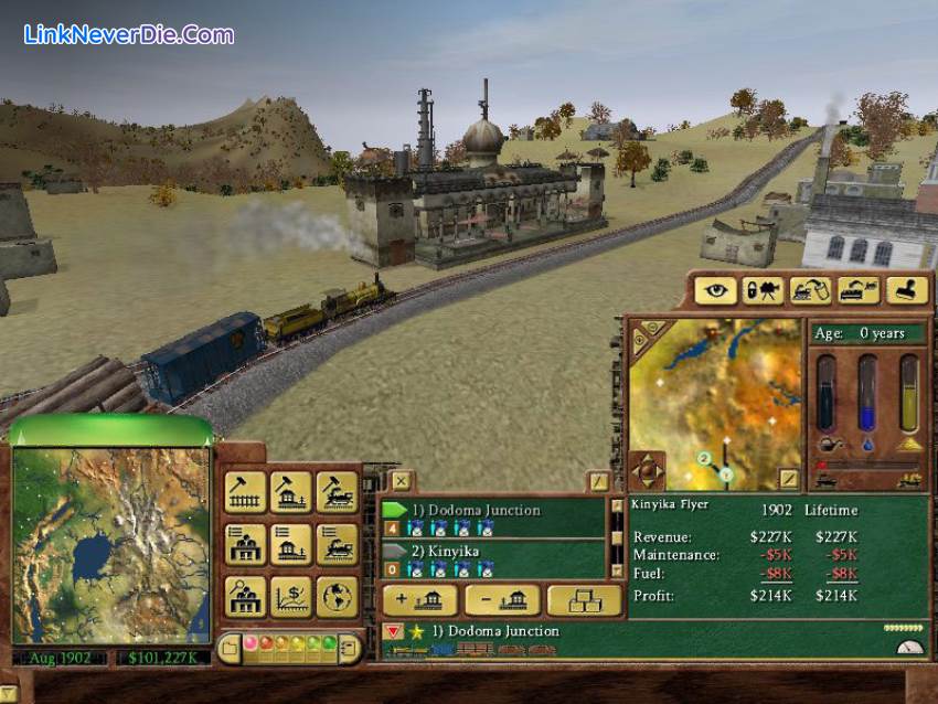 Hình ảnh trong game Railroad Tycoon 3 (screenshot) Hình ảnh trong game Railroad Tycoon 3 (screenshot)