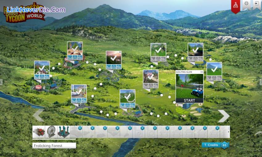 Hình ảnh trong game RollerCoaster Tycoon World (screenshot) Hình ảnh trong game RollerCoaster Tycoon World (screenshot)