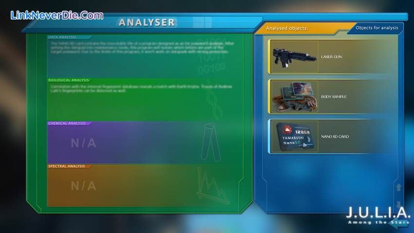 Hình ảnh trong game J.U.L.I.A.: Among the Stars (screenshot) Hình ảnh trong game J.U.L.I.A.: Among the Stars (screenshot)