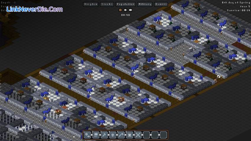Hình ảnh trong game Gnomoria (screenshot) Hình ảnh trong game Gnomoria (screenshot)