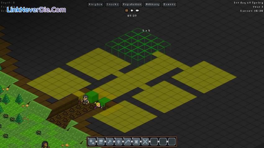 Hình ảnh trong game Gnomoria (screenshot) Hình ảnh trong game Gnomoria (screenshot)