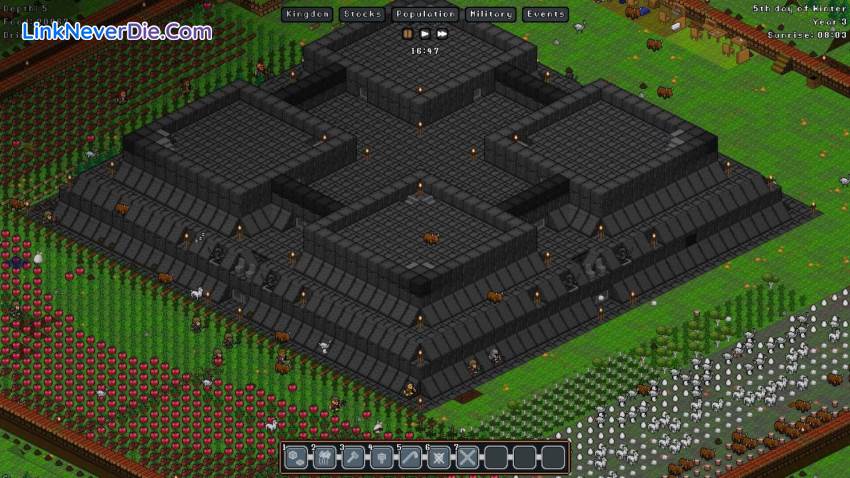 Hình ảnh trong game Gnomoria (screenshot) Hình ảnh trong game Gnomoria (screenshot)