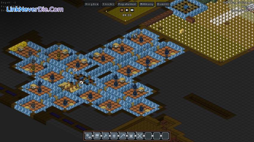 Hình ảnh trong game Gnomoria (screenshot) Hình ảnh trong game Gnomoria (screenshot)