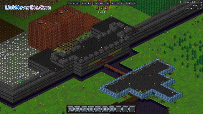 Hình ảnh trong game Gnomoria (screenshot) Hình ảnh trong game Gnomoria (screenshot)