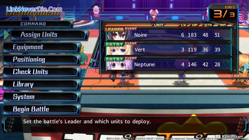 Hình ảnh trong game Hyperdevotion Noire: Goddess Black Heart (screenshot) Hình ảnh trong game Hyperdevotion Noire: Goddess Black Heart (screenshot)