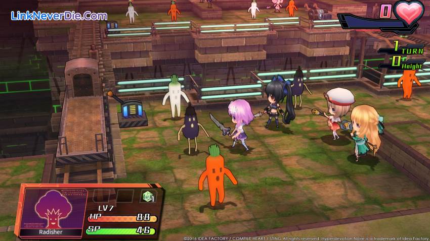 Hình ảnh trong game Hyperdevotion Noire: Goddess Black Heart (screenshot) Hình ảnh trong game Hyperdevotion Noire: Goddess Black Heart (screenshot)