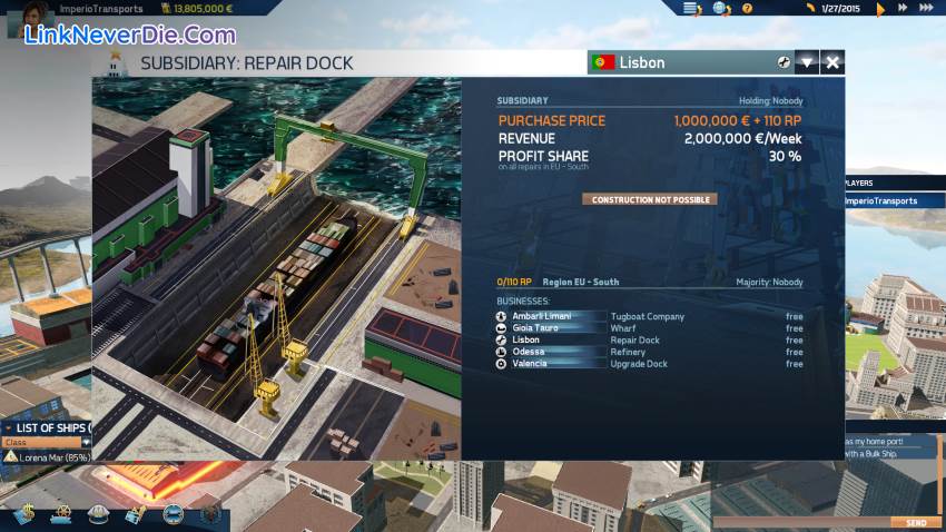 Hình ảnh trong game TransOcean 2: Rivals (screenshot) Hình ảnh trong game TransOcean 2: Rivals (screenshot)
