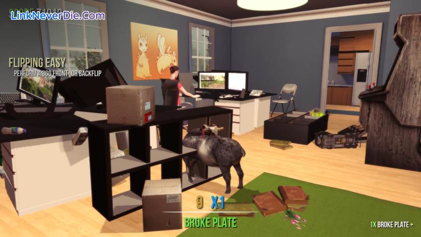 Hình ảnh trong game Goat Simulator (screenshot) Hình ảnh trong game Goat Simulator (screenshot)