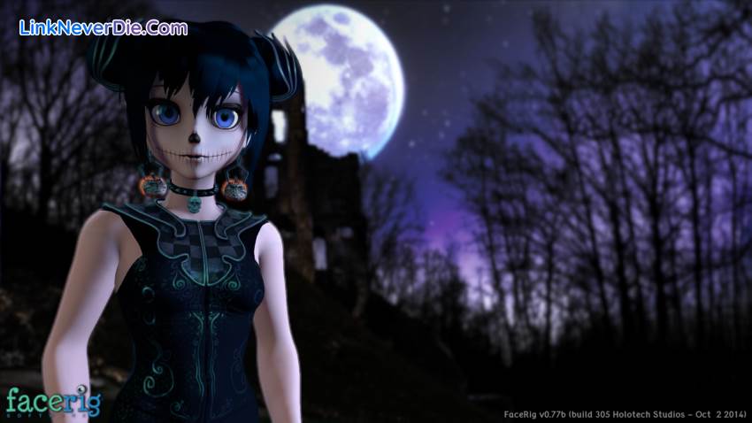 Hình ảnh trong game FaceRig (screenshot) Hình ảnh trong game FaceRig (screenshot)