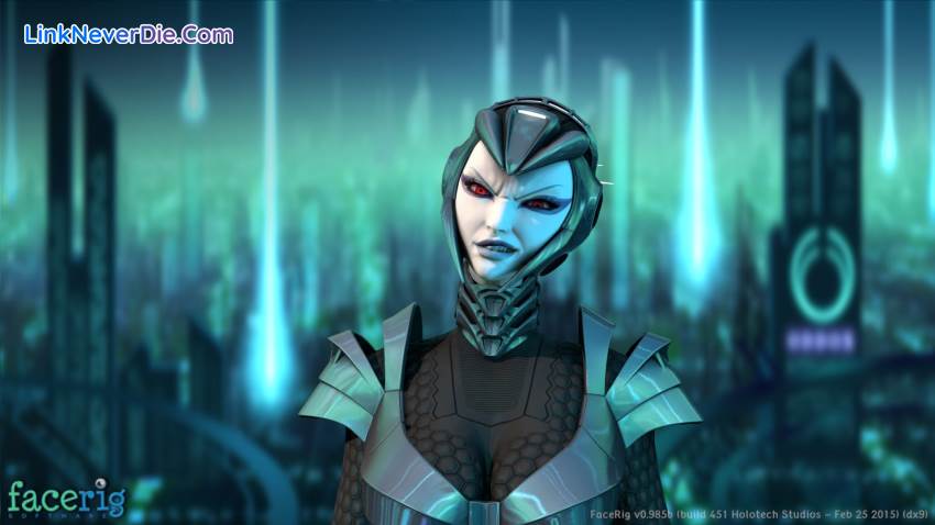 Hình ảnh trong game FaceRig (screenshot) Hình ảnh trong game FaceRig (screenshot)