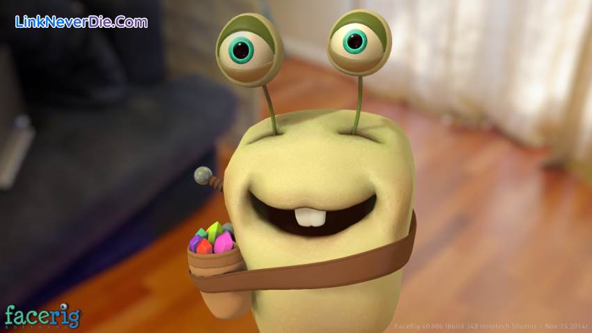 Hình ảnh trong game FaceRig (screenshot) Hình ảnh trong game FaceRig (screenshot)