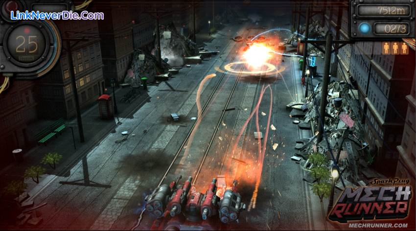 Hình ảnh trong game MechRunner (screenshot) Hình ảnh trong game MechRunner (screenshot)