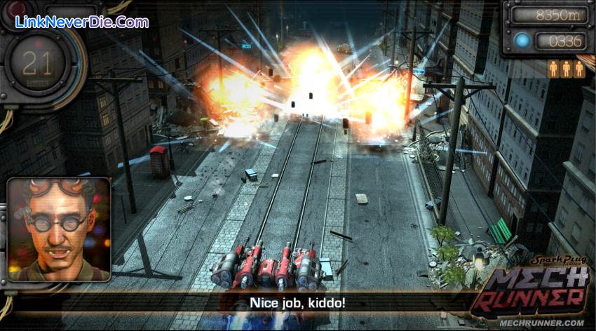 Hình ảnh trong game MechRunner (screenshot) Hình ảnh trong game MechRunner (screenshot)