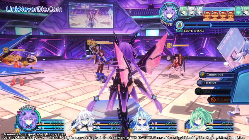 Hình ảnh trong game Megadimension Neptunia VII (screenshot) Hình ảnh trong game Megadimension Neptunia VII (screenshot)