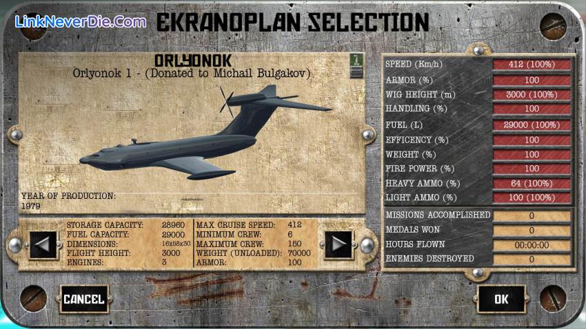 Hình ảnh trong game Soviet Monsters: Ekranoplans (screenshot) Hình ảnh trong game Soviet Monsters: Ekranoplans (screenshot)