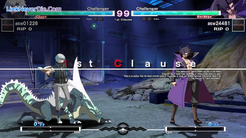 Hình ảnh trong game Under Night In-Birth Exe:Late (screenshot) Hình ảnh trong game Under Night In-Birth Exe:Late (screenshot)