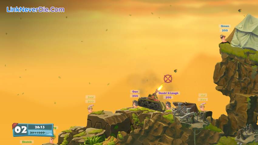 Hình ảnh trong game Worms W.M.D (screenshot) Hình ảnh trong game Worms W.M.D (screenshot)