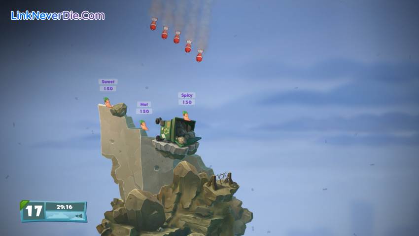 Hình ảnh trong game Worms W.M.D (screenshot) Hình ảnh trong game Worms W.M.D (screenshot)